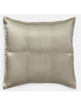 Donna Karan Silk Quilted European Shams Set of 2